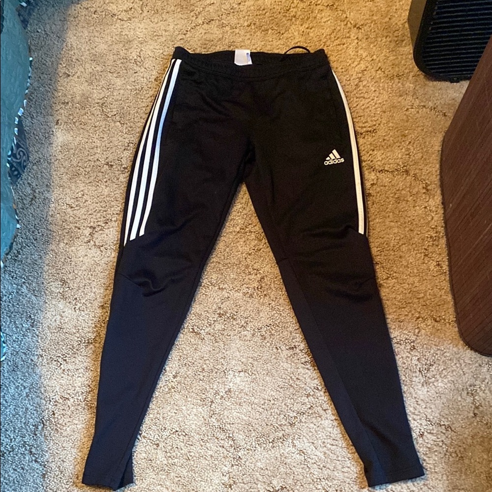 Adidas Men’s Black Track Pants Size Small, Like New